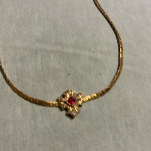 Gold necklace